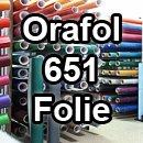Oracal 651 - Orafol Folie Meterware 31,5 cm Folienhöhe glanz für Küche / Bad / Auto / Dekoration Farbe 10-weiß