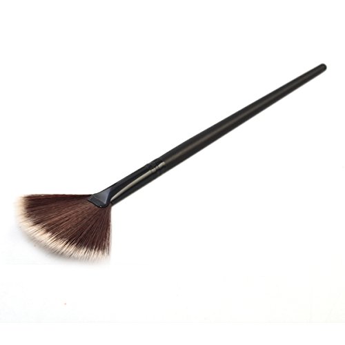 Iself Slim Fan Shape Powder Concealor Blending Finishing Highlighter Highlighting Makeup Brush Nail Art Brush for Makeup