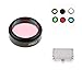 Price comparison product image perfk 1.25'' Ultra High Contrast UHC Light Pollution Reduction Filter Metal Case + 1.25" Nebula Moon Filters for Astrophotography