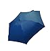 Produktbild jfhrfged Flat Lightweight Umbrella Parasol Faltbarer Sonnenschirm Mini Umbrella (Marine)