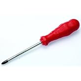 Izeltaş 4320184580 Rod Serial Star Tip Screwdriver, Red, 4.5 X 80 Mm