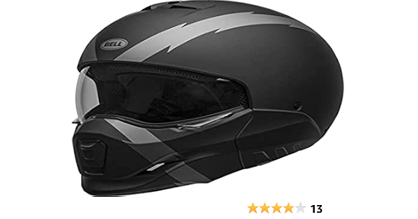 BELL CASCO PS BROOZER ARC MT BK/GY M ECE : Amazon.it: Auto e Moto