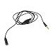 Produktbild Lorenlli 3,5 mm Premium Auxiliary Audio Kabel, M/F 3FT Audio Verlängerungskabel Kabel mit Lautstärkeregler für Stereo Kopfhörer Lautsprecher Mikrofone
