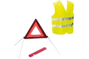 LIFEBOX SECURITEGOODDEAL- Kit sécurité Voiture homologué Gilet et Triangle de signalisation