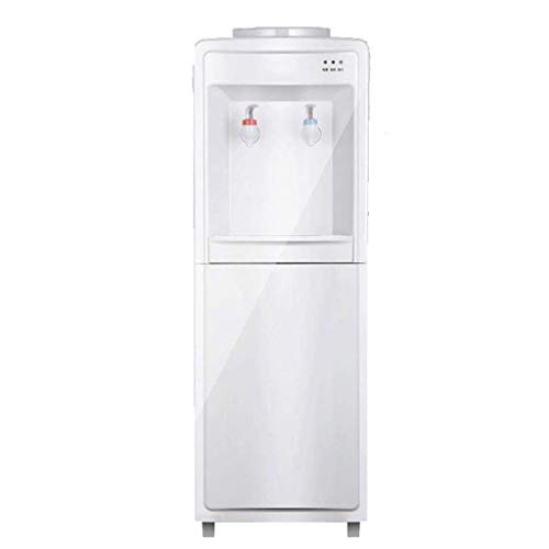 Dispensador de agua de 5 galones Dispensador: dispensador de agua independiente de carga superior con gabinete de almacenamiento, dos configuraciones de temperatura: caliente (85 95 -95 ?), temperatur