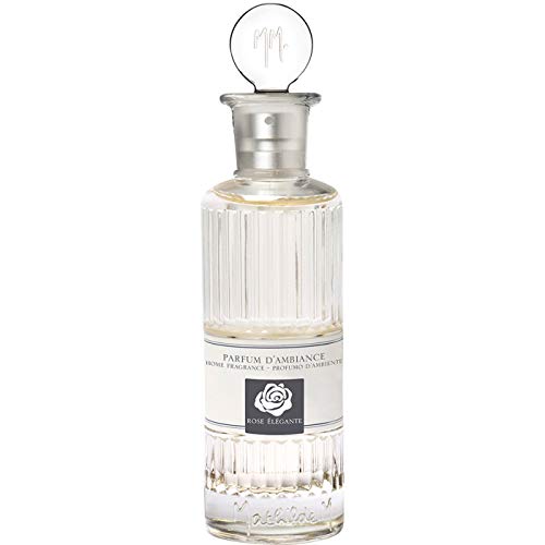 Vaporisateur Extrait de Parfum d'Ambiance 100ml - Spray Vapo d'Intérieur Mathilde M (Rose Élégante)