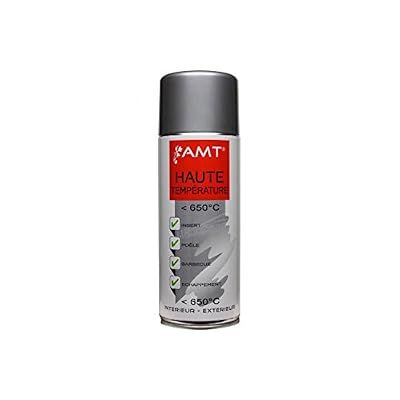 AMT Peinture aérosol Gris Alu haute température AMT 330 ml