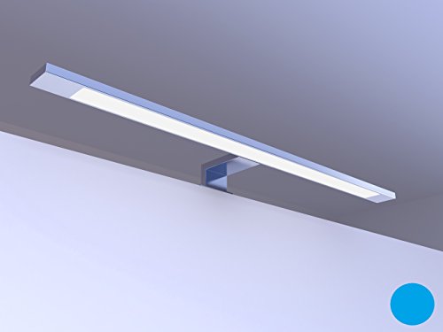 spécification Lampe de miroir de salle de bain LED, chromée, blanc chaud / blanc neutre 230 V 12 W alu eloxiert - neutralweiß