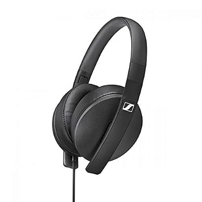 Sennheiser HD 300 Casque Circum-Auriculaire, Léger et Pliable - Noir