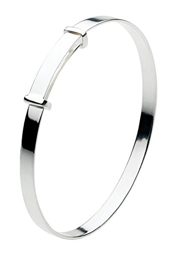 Kit Heath Kids Sterling Silver Simple Christening Bangle 7011HP