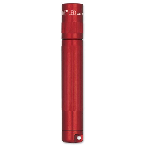Mag-Lite LED Solitaire bis zu 37 Lumen, 8 cm Mini Taschenlampe, inkl. 1 Micro-Batterie und Schlüsselanhängerschlaufe, rot, SJ3A036 - 2