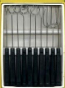 CHOCOVISION Chocolate Dipping Tools 10 piece Set with case by ChocoVision