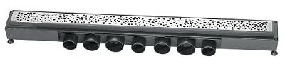 Wirquin Caniveau grille gouttes Express'Eau Wirquin 865x43 mm