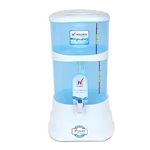 NASAKA XTRA PURE Non-Electric Ultra Filtration (UF) Technology Gravity Based Water Purifier - 19 Liters
