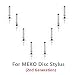 Produktbild MEKO High Precision Replacement Disc Tip for New Version Disc Stylus, 8-Pack