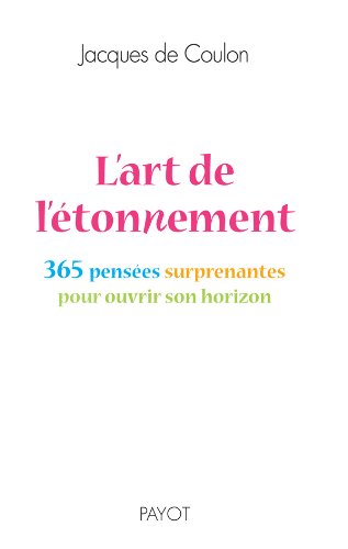 Download L'Art de l'étonnement Download L'Art de l'étonnement