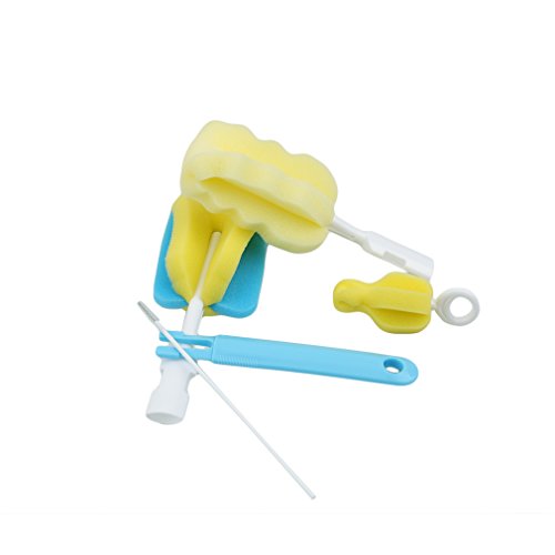 HENGSONG Baby Flaschenbürste Reinigungsbürste Set für Flaschen / Sauger / Strohhalme und mehr - 2