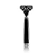 SHAVE-LAB - AON - Manual Razor with 4x Razor Blades (P.4 - 4 blades - for men, black)