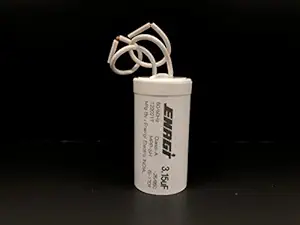 RK HOUSE (Enrgi Electro) Plastic 3.15 MFD Capacitor for Ceiling Fan and Mini Cooler Motor (White) (12)