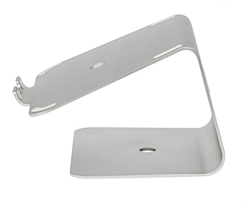 Slabo Notebookhalterung Laptopständer für MacBook / MacBook Air / MacBook Pro / Notebooks „Aluminium“ – SILBER - 5
