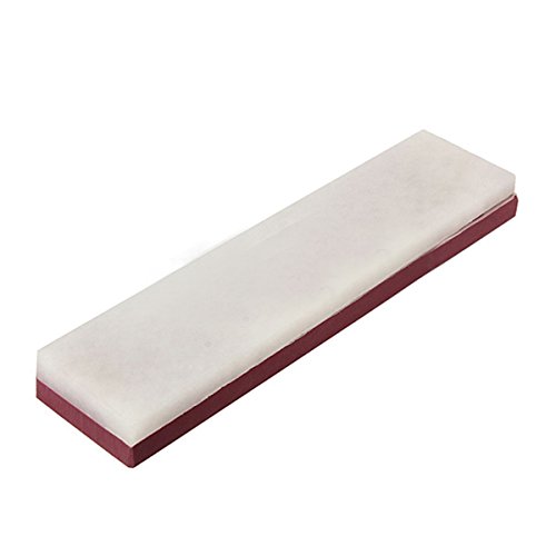 Wetzstein – TOOGOO(R)10000# 3000# Grit Messer Rasiermesser Schaerfstein Wetzstein Polierwerkzeug Zwei Seiten rot + weiss - 3