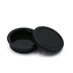 FND Replacement for Nikon Rear Lens Cap LF-4 & Body Cap BF-1B (Set of 2)