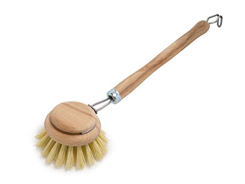Cepillo de Fregadero/Cepillo de Cocina con cerdas Naturales de Fibre de ÜMAG - Alternativa sin plástico para el Uso Diario en la Cocina, Kopf 50/65 mm