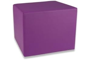 Fränkische Schlafmanufaktur Stufenlagerungswürfel, Bandscheibenwürfel, Lagerungswürfel, mit Soft-Kunstlederbezug, ca. 50x45x40