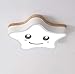 Produktbild LED Deckenleuchte Nordic Kinderzimmer Schlafzimmer Deckenleuchte Junge Mädchen moderne minimalistische Cartoon-Lampe (Farbe : Stufenloses Dimmen)