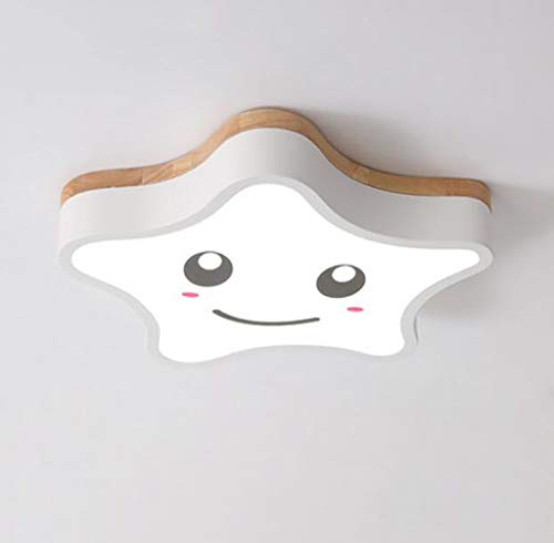 Preisvergleich Produktbild LED Deckenleuchte Nordic Kinderzimmer Schlafzimmer Deckenleuchte Junge Mädchen moderne minimalistische Cartoon-Lampe (Farbe : Stufenloses Dimmen)