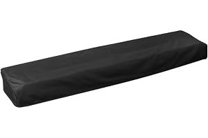 Tiardey Piano Keyboard Dammskydd Full täckning 88 Keyboard Piano Cover för skydd Elektronisk pianoklaviatur (132 x 29 x 11 cm