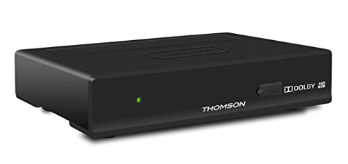 Preisvergleich Produktbild THOMSON THT700 digitaler terrestrischer HD Receiver (DVB-T2, USB 2.0, HDMI, EPG, Kindersicherung, AV-Kabel, Teletext, Fernbedienung) mit Infrarotempfänger, simpliTV