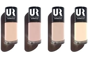 UR YOU ARE COSMETICS You Are Cosmetics - Smalti per unghie, Collection CHIC 4x 8ml (NUDE)