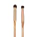 Start Makers Makeup Brush Set - 5pcs Professional Cosmetics Kabuki Brushes - Practical Groove Design Make Up Brushes - Premium Rose Gold Blush Brushes Set with Sponge Brush