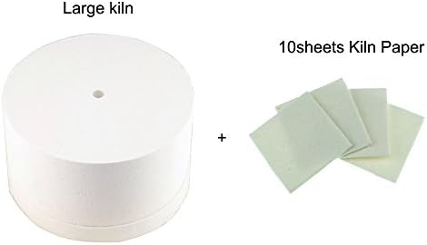 7.6 * 4.3'' Large Professional Microwave kiln and 10 Sheets Kiln Paper