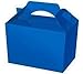 Produktbild Faltkarton für Gastgeschenke, Lebensmittel, Spielzeug für Kinder, ideal für Partys und Hochzeiten, Royal-Blau, 10 Stück Originalverpackung blau