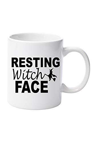 Resting Witch face 11oz Ceramic Mug Gift Xmas Birthday Christmas Fathers Day Mothers Day