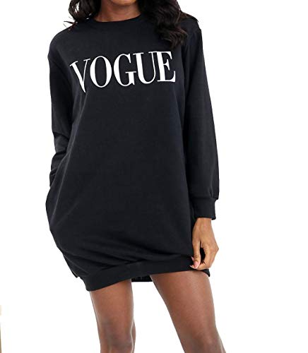 REAL LIFE FASHION LTD. - Sudadera de Manga Larga para Mujer, diseño de Vogue