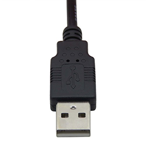 CableDeconn USB to 5.5 mm/2.1 mm 5 Volt DC Barrel Jack Power Charge Kable - 8