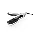 Ocathnon Hair Straightening Rotating Hair Brush Straightener Ceramic Steam Brush With Flat Iron LCD Display with Removable Water Reservoir-White