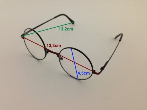JERAZ T144 Drahtbrille Nerd Streberbrille Brille intellektuell - 2