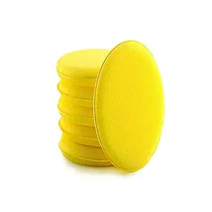 Maple Car Care Waxing Polish Wax Foam Sponge Applicator Pads for Clean Cars (Pack of 5)/Waxing Polish Wax Foam Sponge Applicator Pads Fit for Clean Car Vehicle Auto Glass