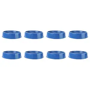 POPETPOP 8pcs Plastic Bird Nest-Bird Nesting Bowls Pigeon Nest Bowl Breeding Hatching Nest for Pigeons, Quails, and Small Birds