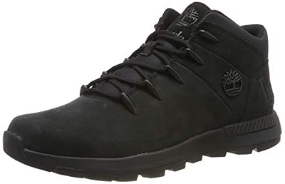 Timberland Euro Sprint Trekker, Bottes Chukka Homme, Noir (Black Nubuck), 43 EU
