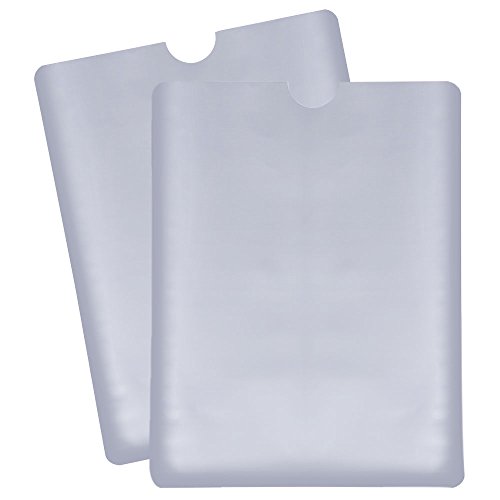 Lictin 16pcs Protectores de Bloqueo para Prevenir RFID - Tarjeteros para Tarjetas de Credito y Pasaporte  impermeable y plata  reviews Lictin 16pcs Protectores de Bloqueo para Prevenir RFID - Tarjeteros para Tarjetas de Credito y Pasaporte  impermeable y plata