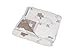 Hippychick Cotton Fleece Cot Blanket Sheep