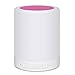 Produktbild NINOMI Drahtloser Bluetooth-Lautsprecher im Freien Mini-LED-Nachtlicht-Lautsprecher Tragbares Touch-Nachtlicht,Pink