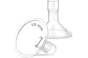 Maymom MyFit - Escudo clásico de 19 mm, no incluye conector de boca ancha, compatible con accesorios Spectra S2 Spectra S1, no piezas originales de bomba Spectra Brida Spectra