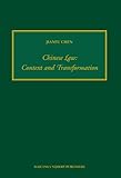 Image de Chinese Law: Context and Transformation