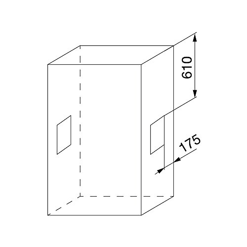 Emuca 7086111 Kleiderlift für Schrankbreite regulierbar - 3